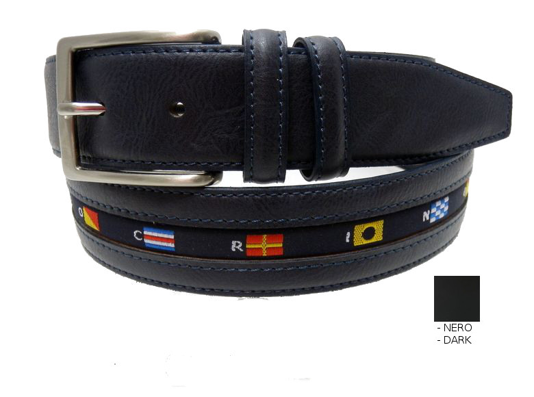 Squeaks Belt for Man - Black - 35mm